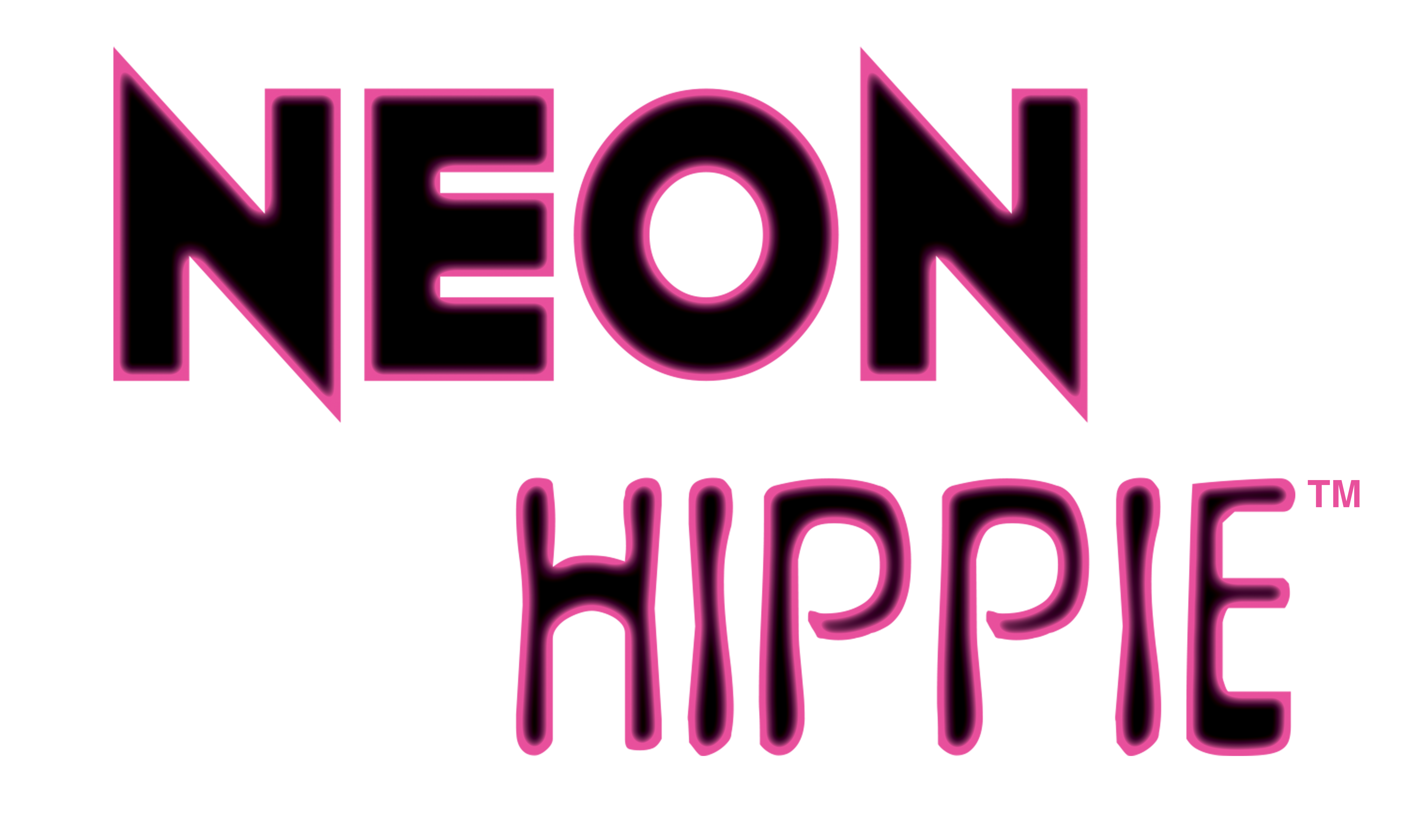 Neon Hippie Leaping Bunny Neon Hippie Leaping Bunny